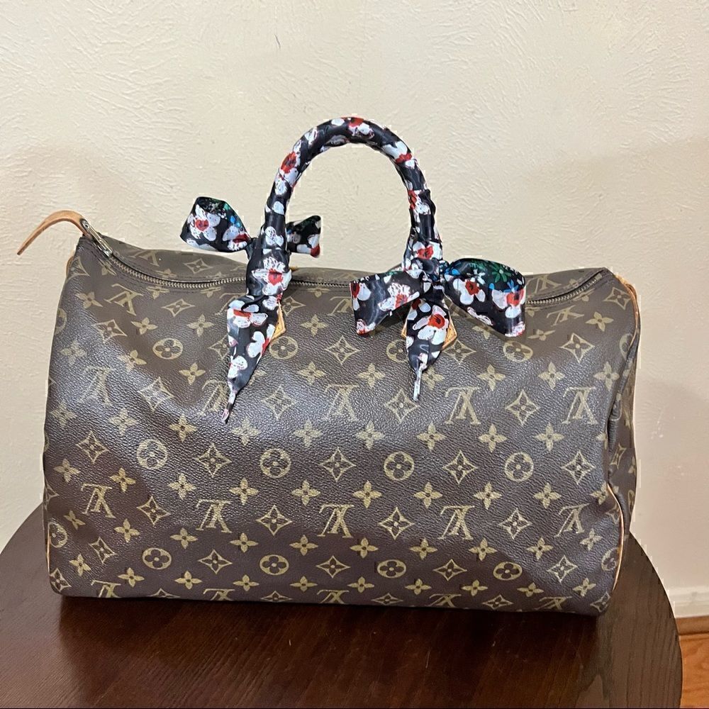 LOUIS VUITTON SPEEDY 40 Vintage February “87 Made in France 100% authentic! gUC - Picture 3 of 12